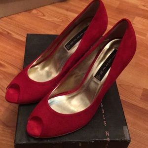 Steven Peep Toe Pumps